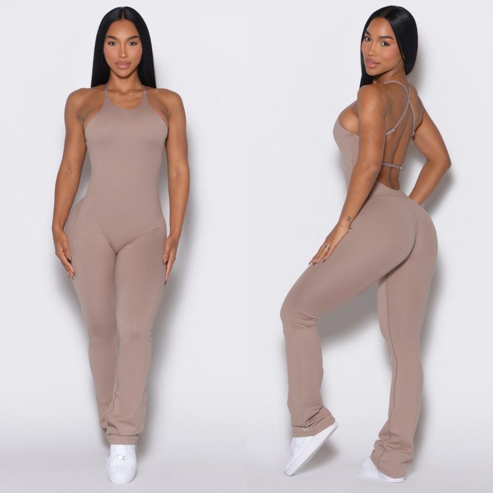 ❌SOLD LIKE NEW Bombshell Sportswear Bunny Bodysuit in Clay Size L